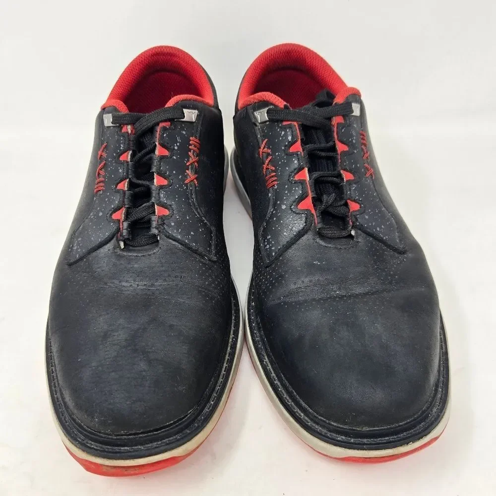 NIKE JORDAN ADG 5‎ Low Golf Shoes Black Red Fq7874-001 Men's Size 7.5
